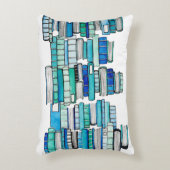 青書のリバーシブルのクッション アクセントクッション (正面(垂直))