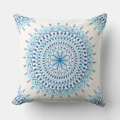 青曼荼羅 クッション (正面)