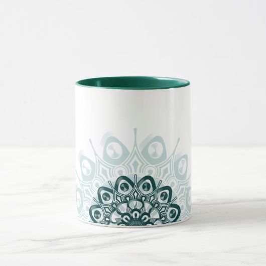 青曼荼羅 マグカップ (中央)