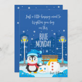 青月曜日グリーティングカード シーズンカード (正面/裏面)