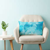 青月芸術的夜空 ランバークッション (椅子)