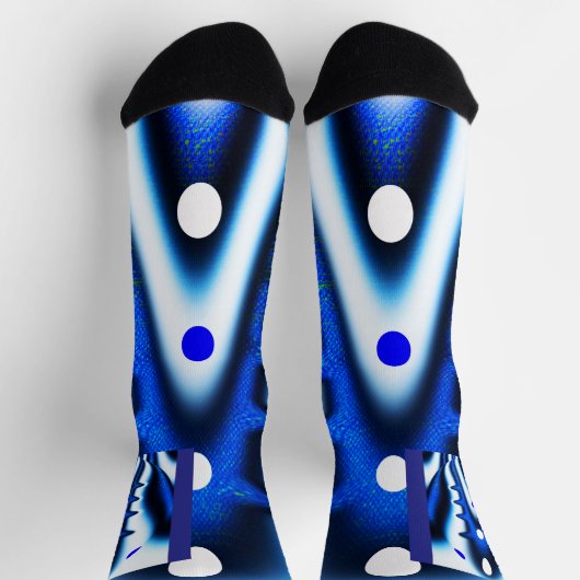 青月 ソックス (上部)