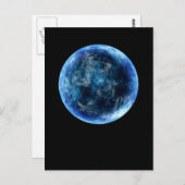 青月 ポストカード (正面/裏面)