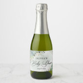 青木ユーカリの金ゴールド枠を多肉化する スパークリングワインラベル (正面)