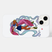 青木物。コーヒテンコ飛天 Case-Mate iPhoneケース (裏面 (横))