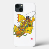 青木物。大宮リュウグ竜宮お宮 Case-Mate iPhoneケース (裏面)