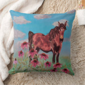 青木花と円錐花 クッション (ブランケット)