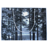 青松の木 – - ラージペーパーバッグ (裏面)