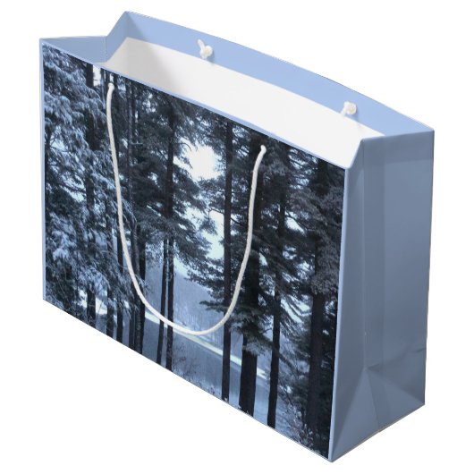 青松の木 – - ラージペーパーバッグ (裏面アングル)