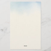 青松 便箋 (裏面)