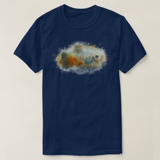 青板状毛虫 Tシャツ (デザイン正面)