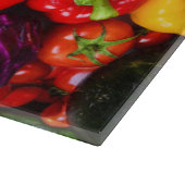 青果物化粧ガラス裁断板 カッティングボード (角)