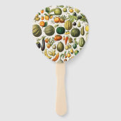 青果物陶磁器タイル ハンドファン (裏面)