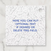 青柳縁ど食品または厨房ベーカリーかわいらし フェイバータグ (裏面)