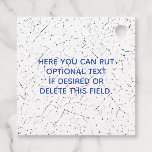 青柳縁ど食品または厨房ベーカリーかわいらし フェイバータグ (裏面)