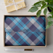 青格子模様 薄葉紙 (ギフト)