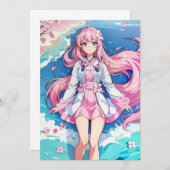 青梁 招待状 (正面/裏面)