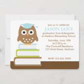 青梟少年卒業パーティー 招待状 (正面)