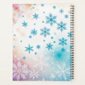 青毛小妖精や小人魔法氷雪林 プランナー手帳 (裏面)