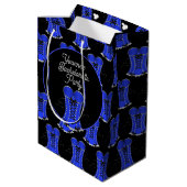 青気のあるそぶりをしたコルセット ミディアムペーパーバッグ (裏面アングル)