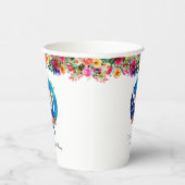 青気球モルモットの赤ちゃんシャワーだよ 紙コップ (右)