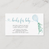 青気球ユーカリの紅葉のための本 エンクロージャーカード (正面)