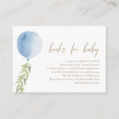 青気球ユーカリの紅葉のための本 エンクロージャーカード (正面)