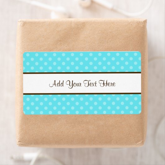 青水玉模様 ラベル (インサイチュ)