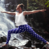 青水玉模様 レギンス