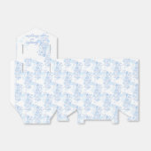 青水鳥テントボックスという結婚式の引き出物 フェイバーボックス (折り畳みなし)