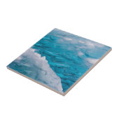 青氷のクローズアップ タイル (側面)