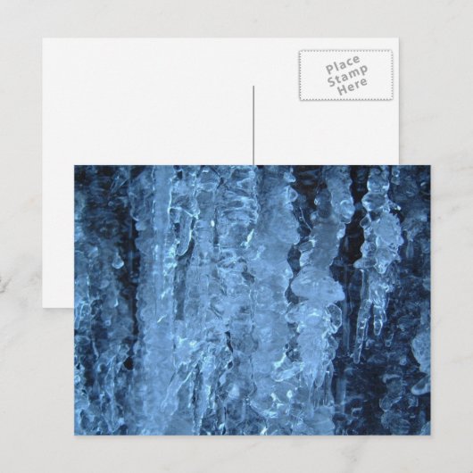 青氷柱 ポストカード (正面/裏面)