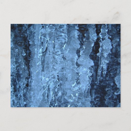 青氷柱 ポストカード (正面)