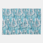 青海ステンドグラス キッチンタオル (横)
