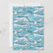 青海ステンドグラス サンキューカード (正面)