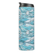 青海ステンドグラス タンブラー (回転右)