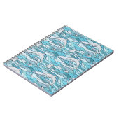 青海ステンドグラス ノートブック (左側)