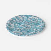 青海ステンドグラス ペーパープレート (アングル)