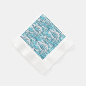 青海ステンドグラス 縁ありカクテルナプキン (角)