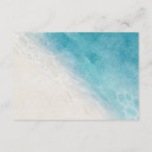 青海ビーチ結婚式QRコード詳細 エンクロージャーカード (裏面)