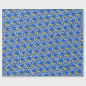 青海原のポロはクリスマスの包装紙を遊ばします ラッピングペーパー (フラット)