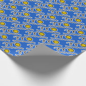 青海原のポロはクリスマスの包装紙を遊ばします ラッピングペーパー (角)