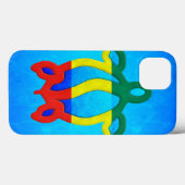 青海原のラスタHonu Case-Mate iPhoneケース (裏面 (横))