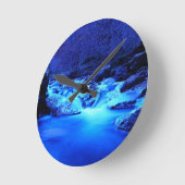 青海原の時計 ラウンド壁時計 (傾斜)