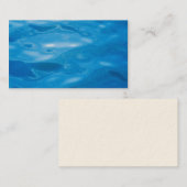 青海原の背景-カスタマイズテンプレート 名刺 (正面/裏面)