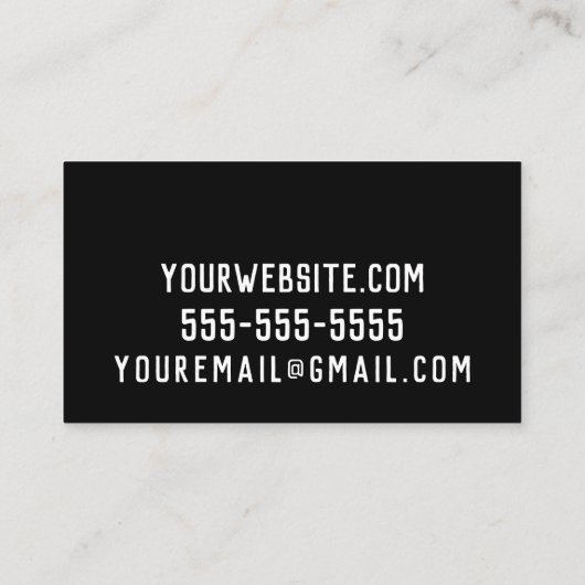 青海原は水泳のレッスン/プールサービスを波立てます 名刺 (裏面)