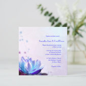 青海原ユリの結婚式招待状 招待状 (スタンド正面)