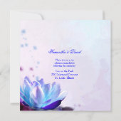 青海原ユリの結婚式招待状 招待状 (裏面)