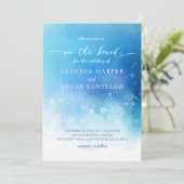 青海水結婚色 招待状 (スタンド正面)