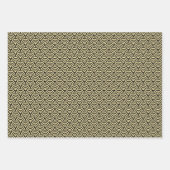 青海波パターン ラッピングペーパーシート (正面3)